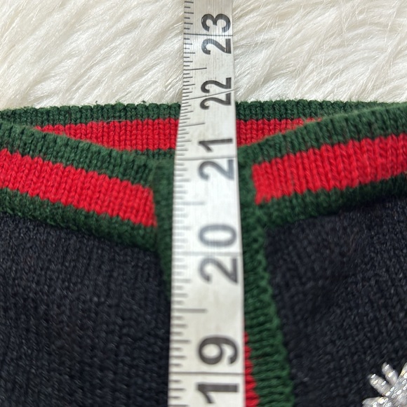 Vintage Santa in his Sleigh Ugly Christmas Sweater Size Small - Picture 8 of 8